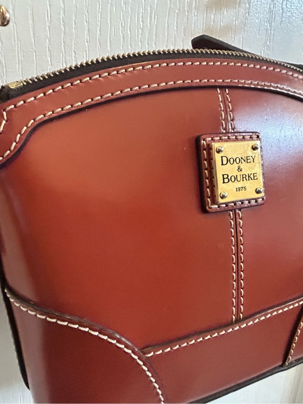 DOONEY & BOURKE Leather Mini Domed Crossbody - Picture 5 of 8